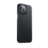 Apple iPhone 14 Pro Kılıf M-safe Özellikli Karbon Fiber Benks Essential Kevlar Kapak