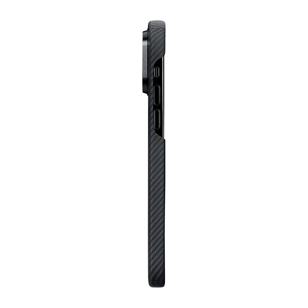 Apple iPhone 14 Pro Kılıf M-safe Şarj Özellikli 600D Aramid Fiber Pitaka Tactile Woven Orchestra Serisi Rhapsody Kapak