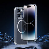 Apple iPhone 14 Pro Kılıf M-safe Şarj Özellikli Benks 1.8mm Ultra İnce Şeffaf Kapak