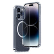 Apple iPhone 14 Pro Kılıf M-safe Şarj Özellikli Benks 1.8mm Ultra İnce Şeffaf Kapak