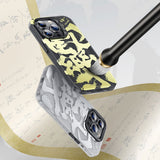 Apple iPhone 14 Pro Kılıf M-safe Şarj Özellikli Benks Casebang Calligraphy Joy Kapak
