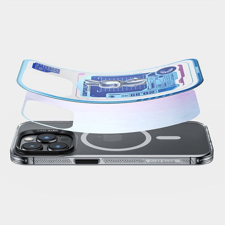Apple iPhone 14 Pro Kılıf M-safe Şarj Özellikli Benks Casebang Rabbit Kapak
