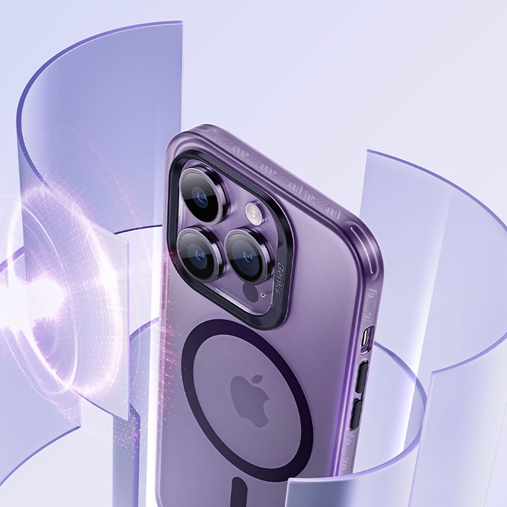 Apple iPhone 14 Pro Kılıf M-safe Şarj Özellikli Benks Lucid Armor Kapak
