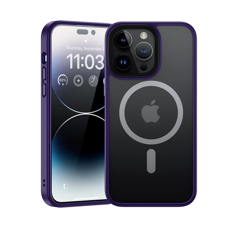 Apple iPhone 14 Pro Kılıf M-safe Şarj Özellikli Benks Mist Hybrid Kapak