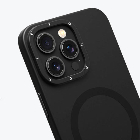 Apple iPhone 14 Pro Kılıf M-safe Şarj Özellikli Çizilmeye ve Aşınmaya Dayanıklı Youngkit Velvet Serisi Kapak