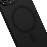 Apple iPhone 14 Pro Kılıf M-safe Şarj Özellikli Çizilmeye ve Aşınmaya Dayanıklı Youngkit Velvet Serisi Kapak