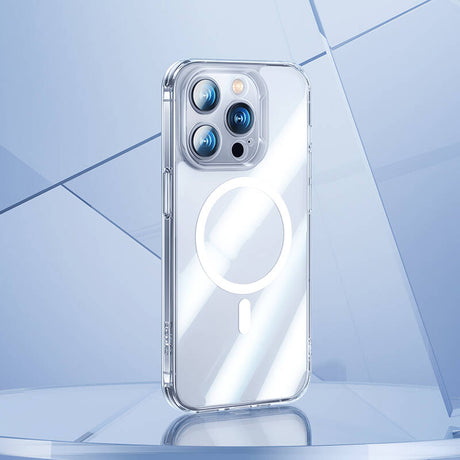 Apple iPhone 14 Pro Kılıf M-safe Şarj Özellikli Kamera Korumalı Benks Corning Glass Serisi Kapak