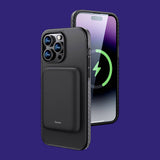 Apple iPhone 14 Pro Kılıf M-safe Şarj Özellikli Mat Arka Yüzey Benks Drop Resistance Kapak