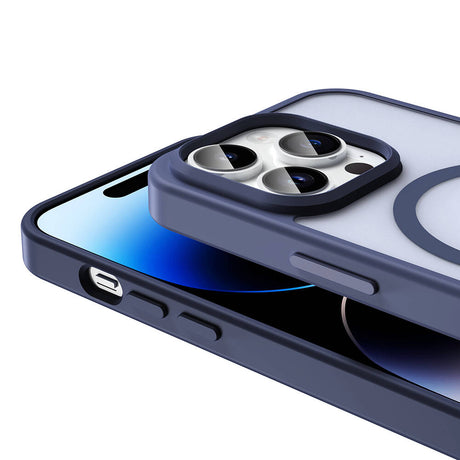 Apple iPhone 14 Pro Kılıf M-safe Şarj Özellikli Mat Arka Yüzey Zore Sio Kapak