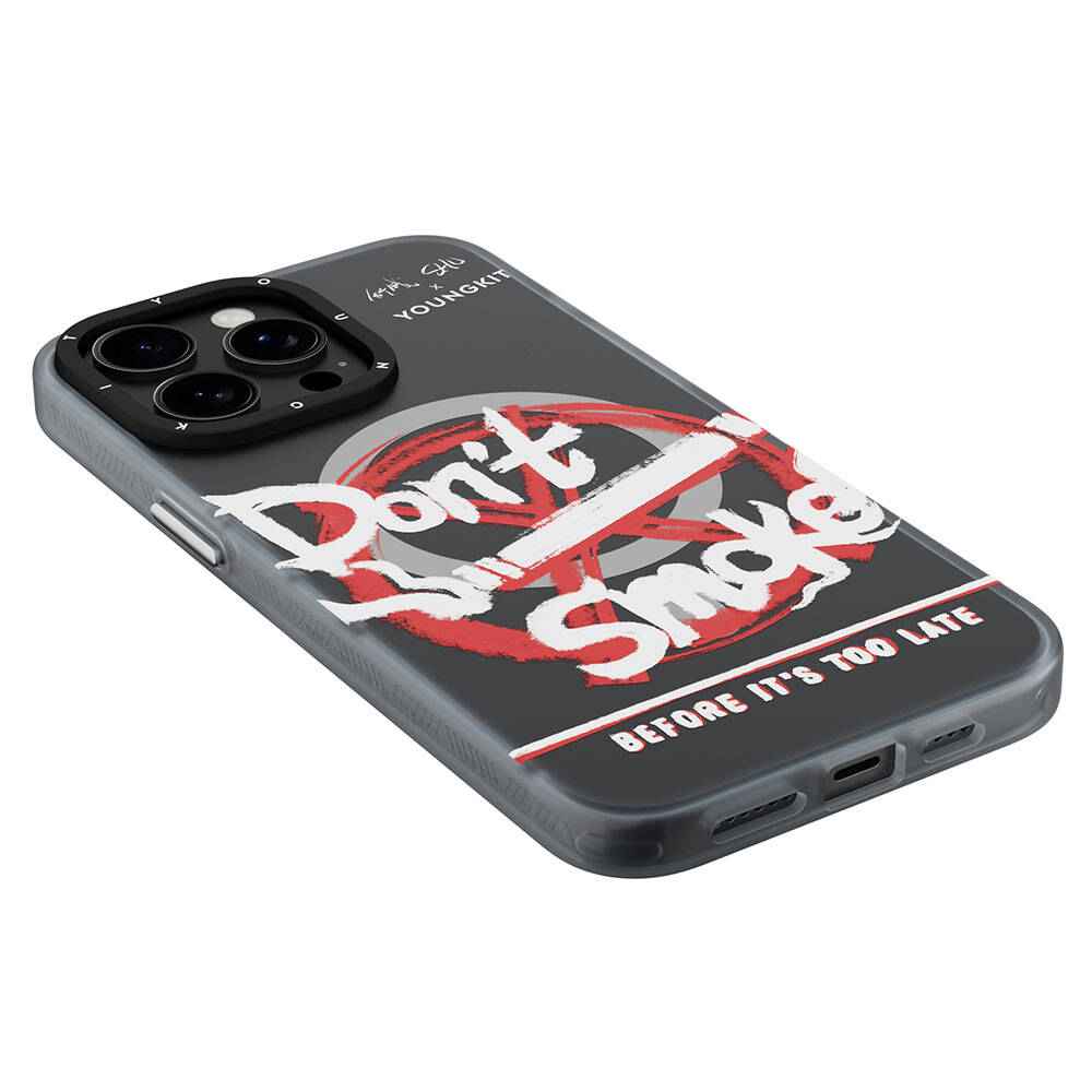 Apple iPhone 14 Pro Kılıf M-safe Şarj Özellikli Shu Tasarımlı Youngkit City Serisi Kapak