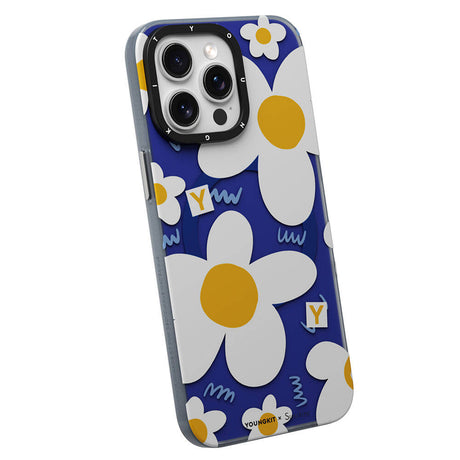 Apple iPhone 14 Pro Kılıf M-safe Şarj Özellikli Sunshine Tasarımlı Youngkit Spring Breeze Serisi Kapak