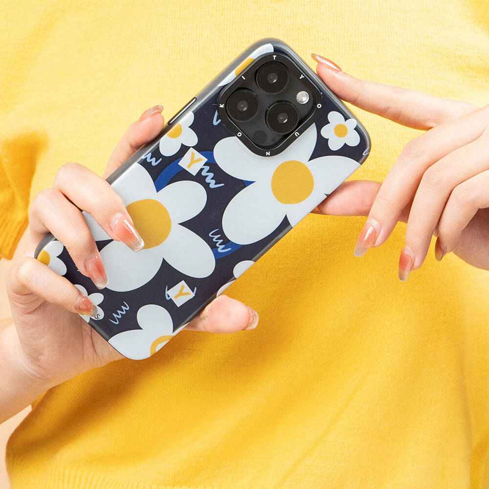 Apple iPhone 14 Pro Kılıf M-safe Şarj Özellikli Sunshine Tasarımlı Youngkit Spring Breeze Serisi Kapak