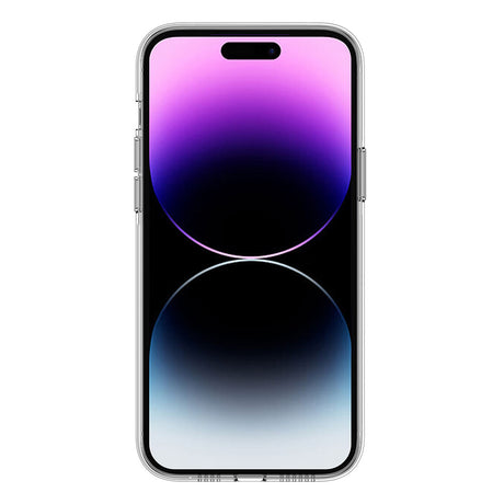 Apple iPhone 14 Pro Kılıf M-safe Şarj Özellikli Transparan Sert PC Wlons Pita Kapak