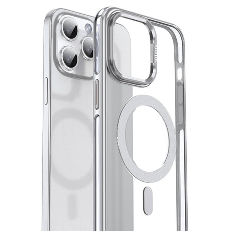 Apple iPhone 14 Pro Kılıf M-safe Şarj Özellikli Wlons Standlı Efsane Kapak