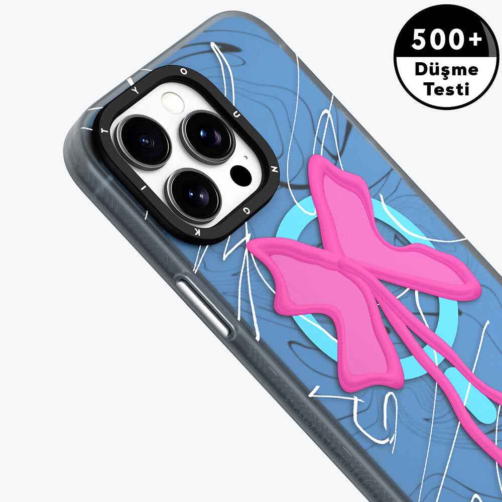 Apple iPhone 14 Pro Kılıf M-safe Şarj Özellikli Youngkit Anti-Trend Serisi Kapak