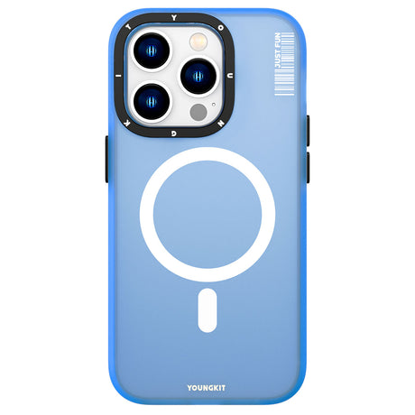 Apple iPhone 14 Pro Kılıf M-safe Şarj Özellikli Youngkit Colored Sand Serisi Kapak