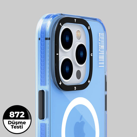 Apple iPhone 14 Pro Kılıf M-safe Şarj Özellikli YoungKit Crystal Color Serisi Kapak
