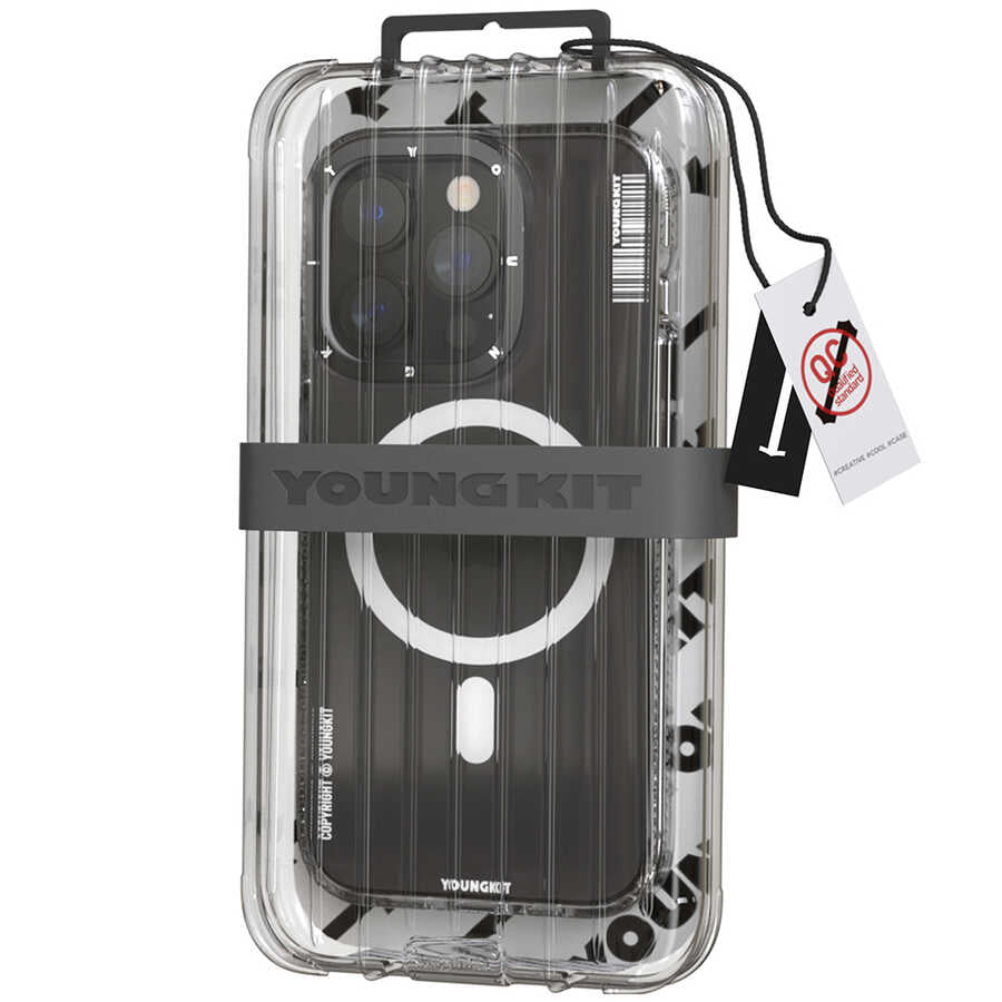 Apple iPhone 14 Pro Kılıf M-safe Şarj Özellikli YoungKit Exquisite Serisi Kapak