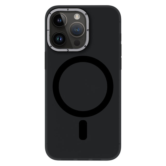 Apple iPhone 14 Pro Kılıf M-safe Şarj Özellikli Youngkit Hidden Sand Serisi Kapak