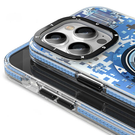 Apple iPhone 14 Pro Kılıf M-safe Şarj Özellikli YoungKit Kamuflaj Serisi Kapak
