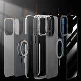 Apple iPhone 14 Pro Kılıf M-safe Şarj Özellikli Youngkit Pure Serisi Kapak