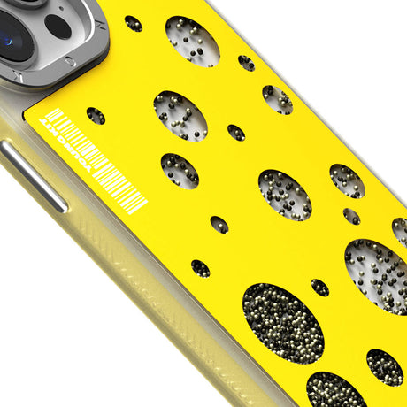 Apple iPhone 14 Pro Kılıf M-safe Şarj Özellikli Youngkit Quicksand Beads Serisi Kapak