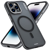 Apple iPhone 14 Pro Kılıf M-safe Şarj Özellikli Youngkit Rock Sand Serisi Kapak