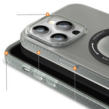 Apple iPhone 14 Pro Kılıf M-safe Şarj Özellikli Youngkit Rock Serisi Kapak