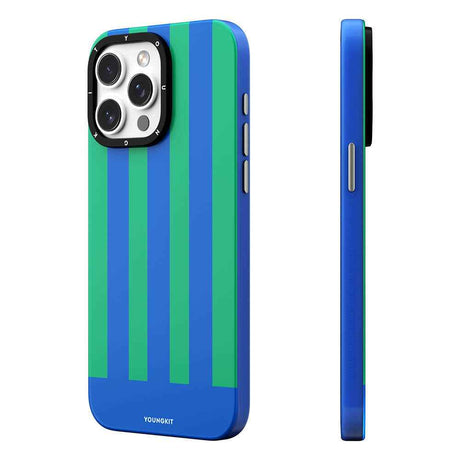 Apple iPhone 14 Pro Kılıf M-safe Şarj Özellikli Youngkit Striped Piano Keys Serisi Kapak
