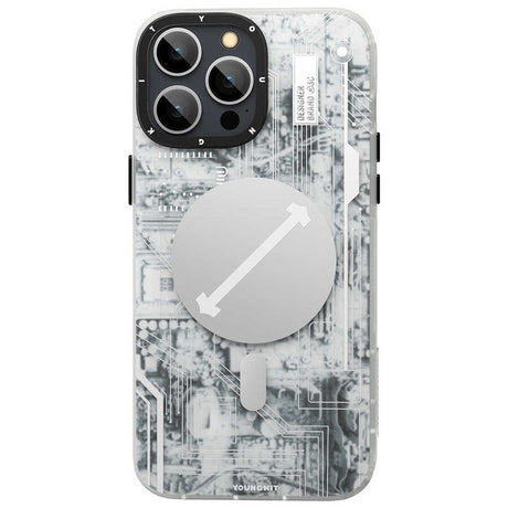 Apple iPhone 14 Pro Kılıf M-safe Şarj Özellikli YoungKit Technology Serisi Kapak