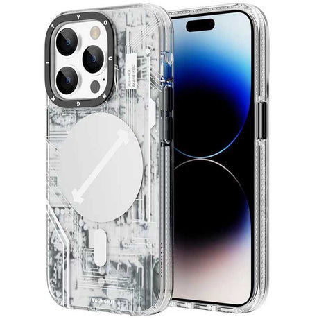 Apple iPhone 14 Pro Kılıf M-safe Şarj Özellikli YoungKit Technology Serisi Kapak
