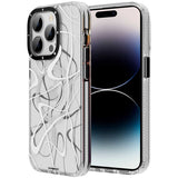 Apple iPhone 14 Pro Kılıf M-safe Şarj Özellikli Youngkit Water-Ink Serisi Kapak