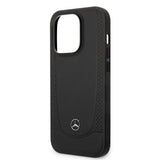Apple iPhone 14 Pro Kılıf Mercedes Benz M-safe Şarj Özellikli Urban Deri Kapak
