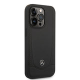 Apple iPhone 14 Pro Kılıf Mercedes Benz M-safe Şarj Özellikli Urban Deri Kapak