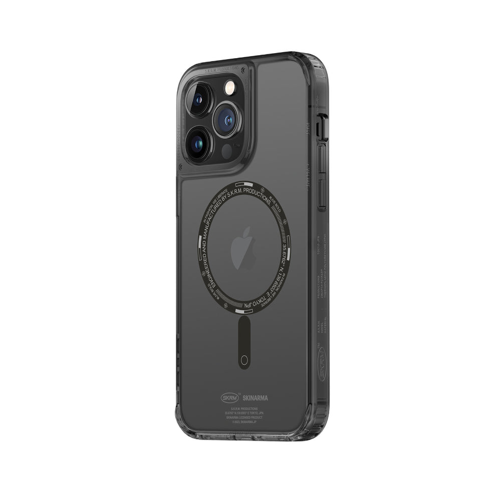 Apple iPhone 14 Pro Kılıf SkinArma Şeffaf Airbag Tasarımlı M-safe Şarj Özellikli Saido Kapak