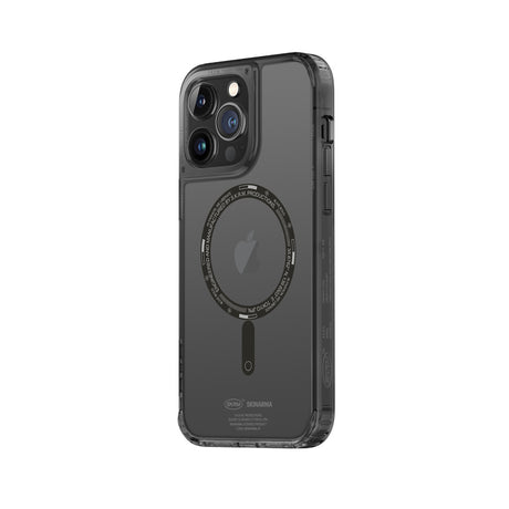 Apple iPhone 14 Pro Kılıf SkinArma Şeffaf Airbag Tasarımlı M-safe Şarj Özellikli Saido Kapak
