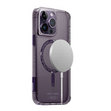 Apple iPhone 14 Pro Kılıf SkinArma Şeffaf Airbag Tasarımlı M-safe Şarj Özellikli Saido Kapak