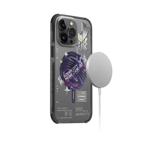 Apple iPhone 14 Pro Kılıf SkinArma Şeffaf Airbag Tasarımlı M-safe Şarj Özellikli Shorai Kapak