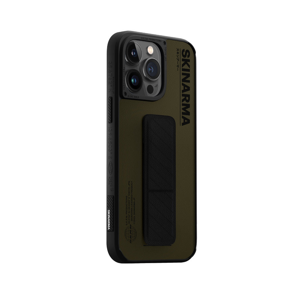 Apple iPhone 14 Pro Kılıf SkinArma Standlı Deri Görünümlü Gyo Kapak