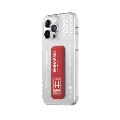 Apple iPhone 14 Pro Kılıf SkinArma Standlı Şeffaf Tasarımlı Taihi Sora Kapak