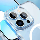 Apple iPhone 14 Pro Kılıf Standlı M-safe Wireless Şarj Özellikli Wiwu Aurora Serisi Kapak