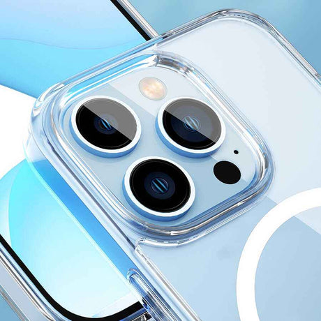 Apple iPhone 14 Pro Kılıf Standlı M-safe Wireless Şarj Özellikli Wiwu Aurora Serisi Kapak