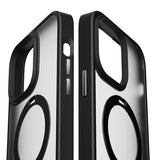 Apple iPhone 14 Pro Kılıf Wiwu ZMM-010 M-safe Şarj Özellikli Parmak İzi Bırakmayan Mat Transparan Standlı Kapak