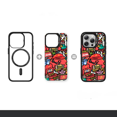 Apple iPhone 14 Pro M-safe Şarj Özellikli Casebang Ahhey Serisi Arka Panel