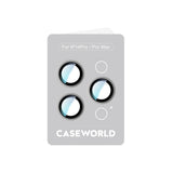 Apple iPhone 14 Pro Max CaseWorld Alloy Serisi Oleofobik Anti Reflective Kamera Lens Koruyucu