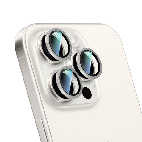 Apple iPhone 14 Pro Max CaseWorld Alloy Serisi Oleofobik Anti Reflective Kamera Lens Koruyucu