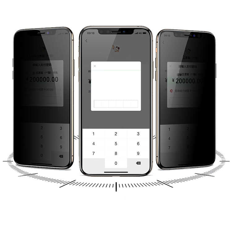 Apple iPhone 14 Pro Max Davin 5D Privacy Cam Ekran Koruyucu