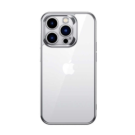 Apple iPhone 14 Pro Max Kılıf Benks Electroplating TPU Kapak Ekran Koruyucu Hediyeli