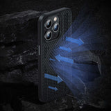 Apple iPhone 14 Pro Max Kılıf Benks Magnetic Cooling Kevlar Soğutucu Özellikli Telefon Kılıfı