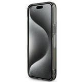 Apple iPhone 14 Pro Max Kılıf BMW Orjinal Lisanslı Yarı Transparan M Dizayn Çizgili Kapak